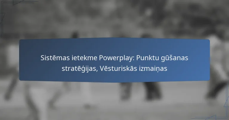 Sistēmas ietekme Powerplay: Punktu gūšanas stratēģijas, Vēsturiskās izmaiņas